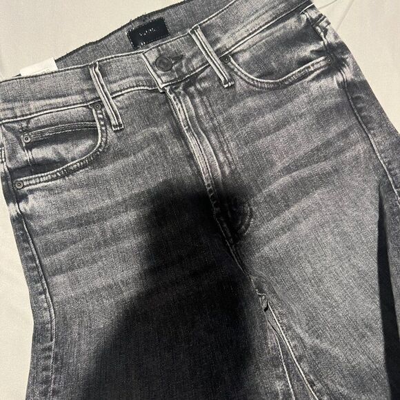 Mother High Waisted Rascal Ankle StepFray Jeans size 25 - Picture 8 of 16